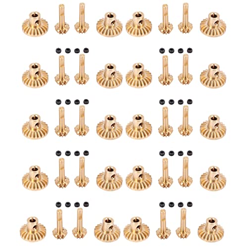 Nettoppo 10X Messing Vorder und Achs Getriebe Antrieb Wellen Getriebe Upgrade ZubehöR fürWPL B24 B36 C14 C24 MN D90 D99 MN99S Teile Nettoppo 10X Messing Vorder und Achs Getriebe Antrieb Wellen Getriebe Upgrade ZubehöR fürWPL B24 B36 C14 C24 MN D90 D99 MN99S Teile von Nettoppo