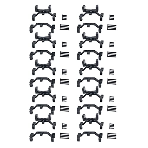 Nettoppo 10X für MN D90 D91 D96 MN99S Teile Metall Zug Stange Basis Sitz & Achse Nach Oben Servo Halterung Zubehör, Schwarz Nettoppo 10X für MN D90 D91 D96 MN99S Teile Metall Zug Stange Basis Sitz & Achse Nach Oben Servo Halterung Zubehör, Schwarz von Nettoppo