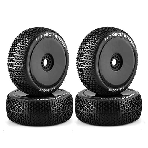 Nettoppo 116 Mm RC-Reifen im MaßStab 1:8 17 Mm Hex-RC-Rad und -Reifen für ARRMA Redcat Team VRX Hobao,2 Nettoppo 116 Mm RC-Reifen im MaßStab 1:8 17 Mm Hex-RC-Rad und -Reifen für ARRMA Redcat Team VRX Hobao,2 von Nettoppo