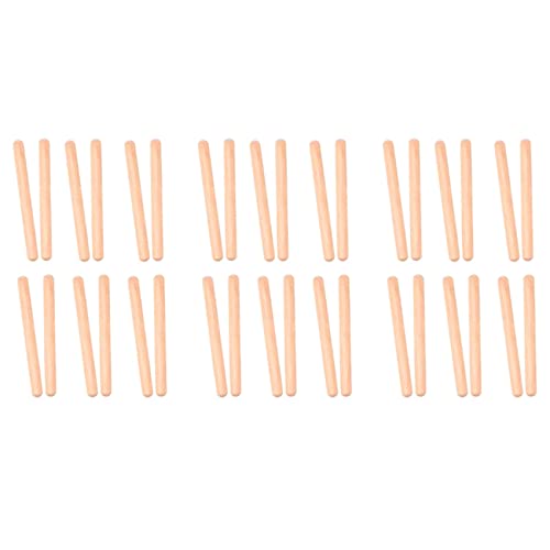 Nettoppo 18 Paare Claves Musikalisches Instrument Rhythm Sticks Schlagzeug Rhythm Sticks Kinder Musik Spielzeug von Nettoppo