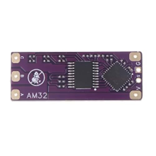 Nettoppo 2-4S 32-Bit ESC AM32 Verbesserte Version 40A Hochleistungs-Drehzahlregler Unterstützt PWM-Signal für Crawler-Modellflugzeug B von Nettoppo