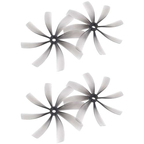 Nettoppo 2 Paar 3,5-Propeller 89MMx8 89MM 8-Blatt-PC-Propeller für RC FPV Freestyle-Drohnen mit Kanälen Nettoppo 2 Paar 3,5-Propeller 89MMx8 89MM 8-Blatt-PC-Propeller für RC FPV Freestyle-Drohnen mit Kanälen von Nettoppo