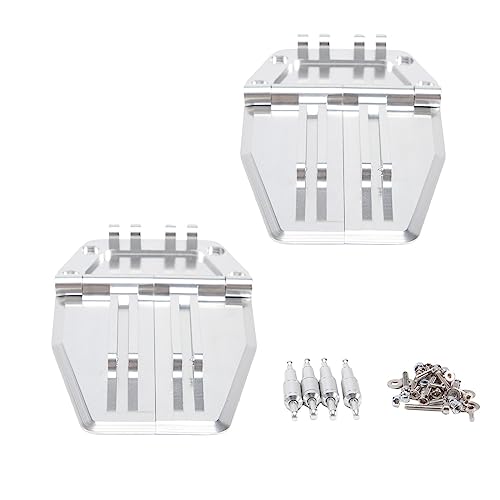 Nettoppo 2 StüCke Verstellbare Verkleidungmklappen Aus Metall 69X57X30Mm für Nitro Gas RC Modellboote von Nettoppo