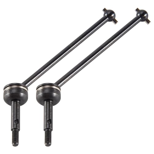 Nettoppo 2 Teilige Universal Antriebs Welle Aus CVD Stahl für 144001 1/14 RC Auto Upgrade Teile ZubehöR von Nettoppo