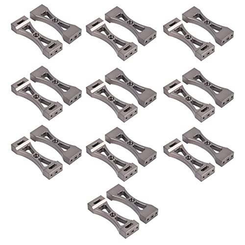Nettoppo 20 Stück Metall Halterung für B1 B14 B16 B24 C14 C24 B36 MN D90 D91 RC Auto Upgrade Metall DIY Teile Kit von Nettoppo
