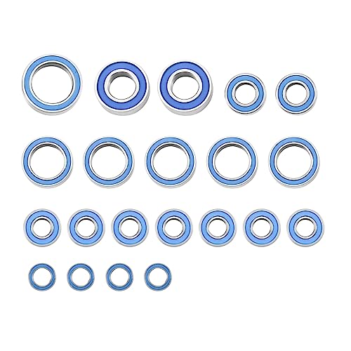 Nettoppo 21-Teiliger Abgedichteter Lagersatz für Slash VXL Stampede HQ727 1/10 RC Car Upgrade Parts ZubehöR von Nettoppo