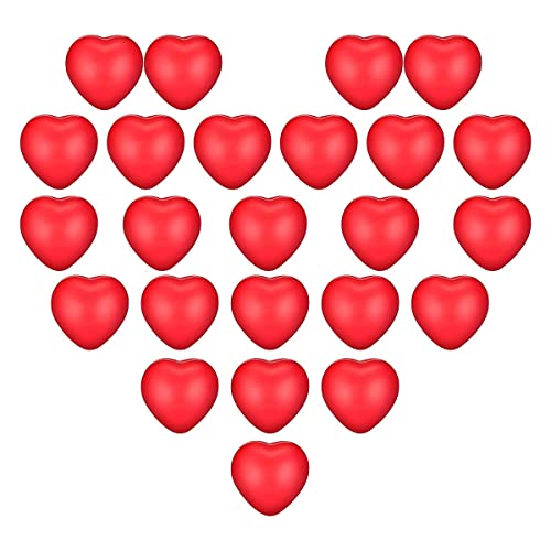 Nettoppo 24 Rote -StressbäLle zum Valentinstag, StressbäLle für Schulkarneval Als Belohnung, Valentinstags-PartytüTen-GeschenkfüLler Nettoppo 24 Rote -StressbäLle zum Valentinstag, StressbäLle für Schulkarneval Als Belohnung, Valentinstags-PartytüTen-GeschenkfüLler von Nettoppo