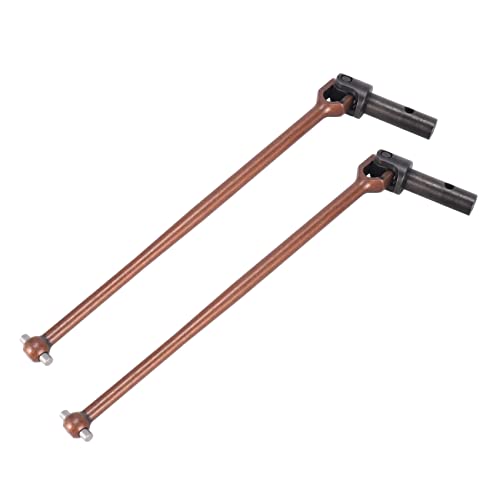 Nettoppo 2Pcs 8158 Front Horizontal Universal Antriebswelle für 1/8 9021 08423 RC Auto Upgrade Teile ErsatzzubehöR von Nettoppo