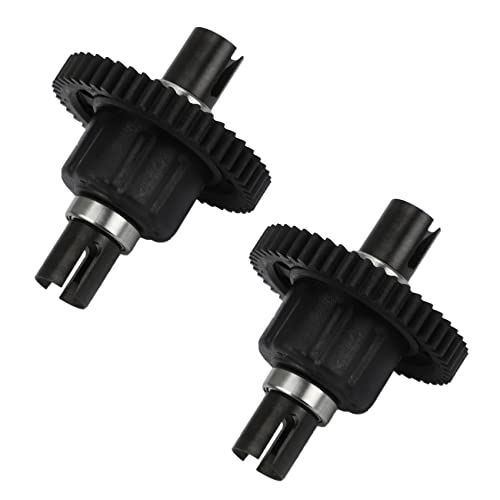 Nettoppo 2X 48T Mittel Differential Getriebe für DF Modelle 6684 ZD Rennen 8474 1/8 PKW RC Auto Teile von Nettoppo
