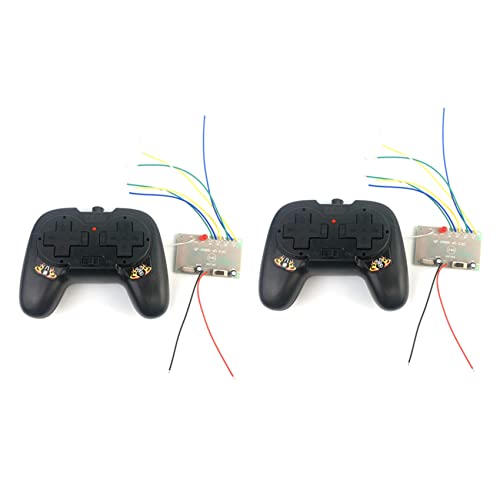 Nettoppo 2X 8CH 2,4G Drahtlose RC Spielzeug Fern Bedienung Empfänger Sender 4-6 V 50 Mt Kit Fern Bedienung Teile von Nettoppo