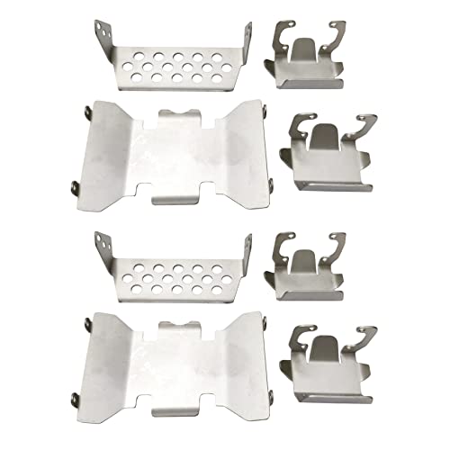 Nettoppo 2X Edelstahl Front Stoß Stange Unten + Achse + Getriebe Lager Schutz Unterfahr Schutz für AXIAL SCX10 II 90046 90047 Nettoppo 2X Edelstahl Front Stoß Stange Unten + Achse + Getriebe Lager Schutz Unterfahr Schutz für AXIAL SCX10 II 90046 90047 von Nettoppo