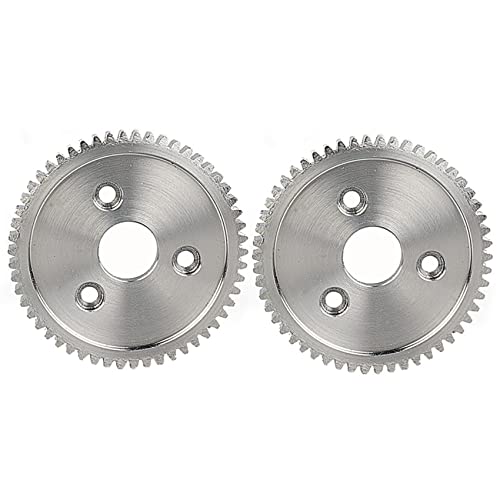 Nettoppo 2X GehäRtetes Stahl Stirn Rad 54T für Slash Stampede 1/10 Summit 1/10 E- von Nettoppo