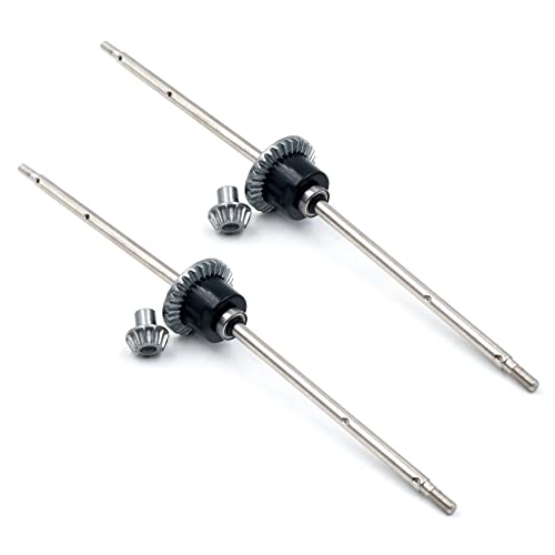 Nettoppo 2X für 12428 12423 1/12 RC Teile 12428-0091 12428-0133 Hinten Vorne Differential, Hinten von Nettoppo