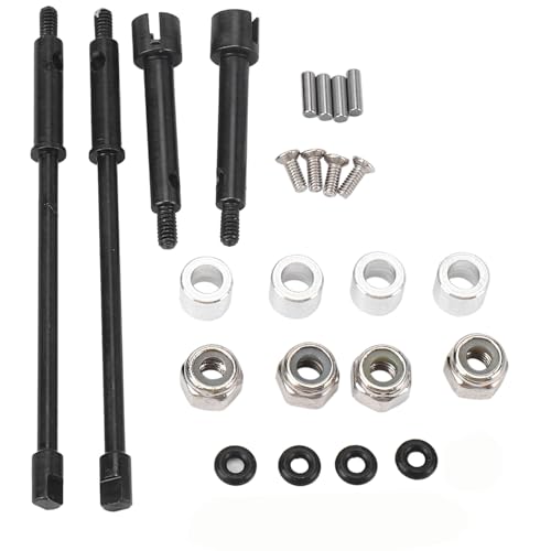Nettoppo 4 Mm Verbreiterte Stahl Antriebs Stummel Achsen CVD Gelenk Antriebs Welle Upgrade Teile für 1/24 RC Crawler Axial SCX24 90081 ZubehöR Nettoppo 4 Mm Verbreiterte Stahl Antriebs Stummel Achsen CVD Gelenk Antriebs Welle Upgrade Teile für 1/24 RC Crawler Axial SCX24 90081 ZubehöR von Nettoppo