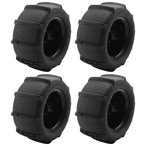 Nettoppo 4 StüCke 80 Mm Schneesandreifen Reifenrad für 144001 124019 12428 104001 16889 SG1601 RC Car Upgrade Teile von Nettoppo