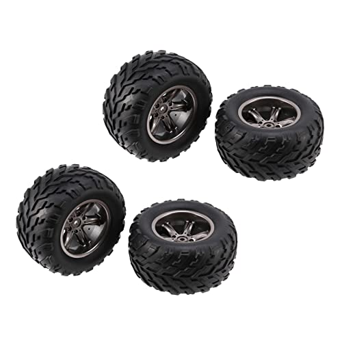 Nettoppo 4 Stücke RC Auto Reifen ZJ01 Zubehör Teile 15-ZJ01 für GPTOYS S911 RC Auto Rad von Nettoppo
