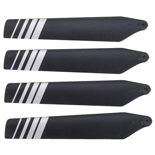 Nettoppo 4Pcs C127 Hauptklinge für Stealth Hawk Pro C127 RC Hubschrauber Flugzeug Drone Ersatzteile ZubehöR von Nettoppo