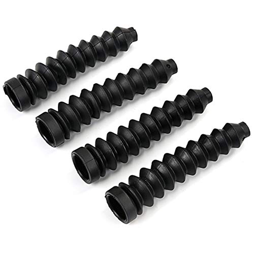 Nettoppo 4Pcs RC Car 8MM StoßDäMpfer TurmföRmige BäLge DäMpfung Staubschutzkit für 1/5 BAHA Km Baja 5B 5T 5Sc Teile von Nettoppo