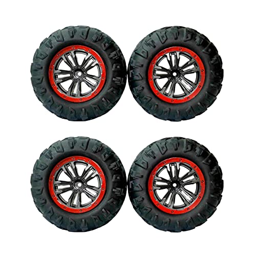 Nettoppo 4X RC Auto Rad Reifen Reifen für XLF X03 X04 X-03 X-04 1/10 RC Auto Bürstenlos Teile Zubehör von Nettoppo