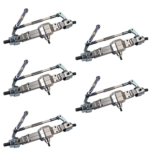 Nettoppo 5X Metall Vorder und Hinterradbrückenachsgetriebe für C14 C24 C34 C44 B14 B24 1/16 RC Auto Upgrade Teile Zubehör von Nettoppo