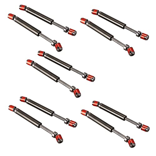 Nettoppo 6 Stuecke Metall CVD Antriebswelle 110-140mm für 1/10 RC Rock Crawler Axial SCX10 90046 Nettoppo 6 Stuecke Metall CVD Antriebswelle 110-140mm für 1/10 RC Rock Crawler Axial SCX10 90046 von Nettoppo