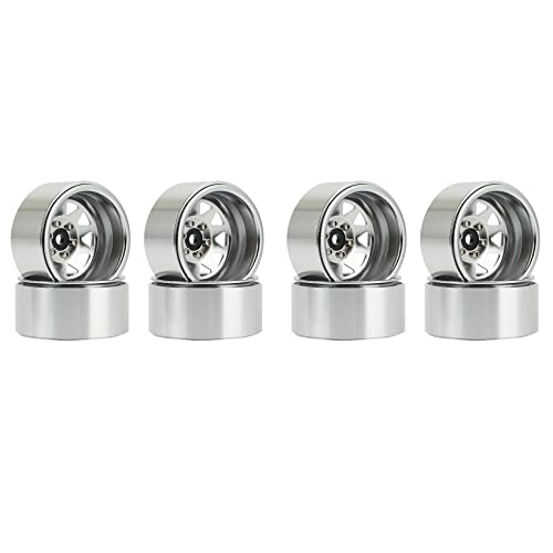 Nettoppo 8 Stücke Tiefer Teller Wagon 1.9 Metall Beadlock Rad Naben Felge für Axial SCX10 90046 TRX4 D90,1 Nettoppo 8 Stücke Tiefer Teller Wagon 1.9 Metall Beadlock Rad Naben Felge für Axial SCX10 90046 TRX4 D90,1 von Nettoppo