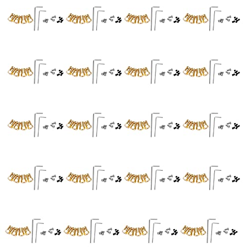Nettoppo 80 STÜCKE 5 mm Bis 12 mm Messing Kombinierer Radnabe Sechskant Adapter für B14 B16 B24 B36 C14 C24 MN D90 D91 von Nettoppo