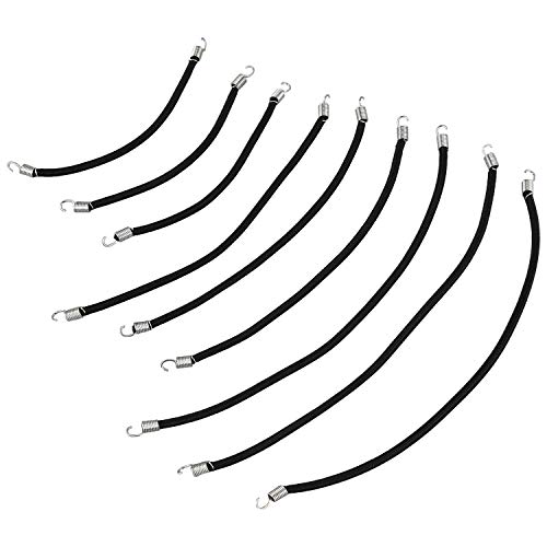 Nettoppo 9 Teilige Elastische DachgepäCkträGer Seil Kabel für 1/10 RC Crawler Auto TRX4 AXIAL D90 SCX10 90046 von Nettoppo