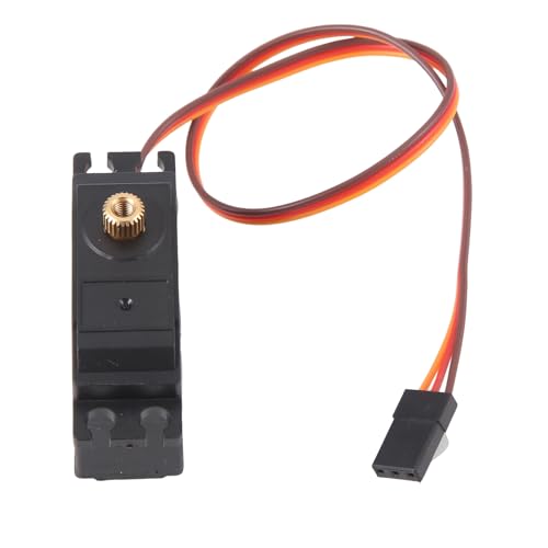 Nettoppo Dreidraht BüRstenloses Metall Getriebe Servo für 12428 12423 12427 12429 1/12 RC Auto Upgrade Teile ZubehöR von Nettoppo