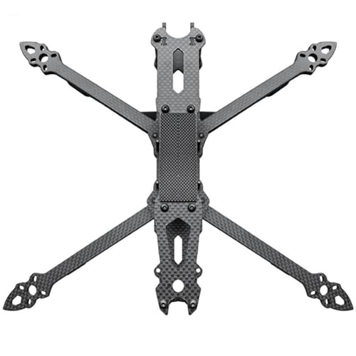 Nettoppo Für Mark 4 V2 7-FPV-Kohlefaserrahmen 295 mm für Mark4 FPV Racing Drone Quadcopter Freestyle Frame Kit Langlebig Einfach zu Bedienen von Nettoppo