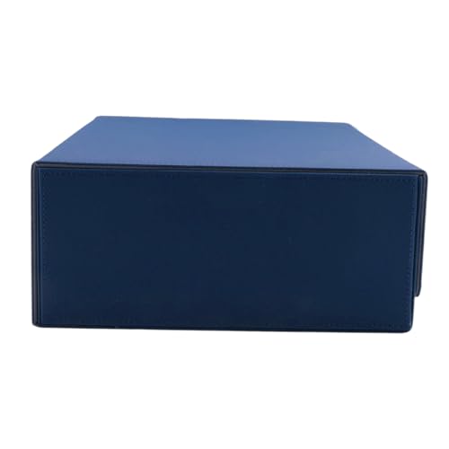 Nettoppo Kartenaufbewahrungsbox für Sammelkarten, Kartendeck-Hülle für Mehr Als 1800 Karten mit Einzelhülle, Langlebig, Blau Nettoppo Kartenaufbewahrungsbox für Sammelkarten, Kartendeck-Hülle für Mehr Als 1800 Karten mit Einzelhülle, Langlebig, Blau von Nettoppo