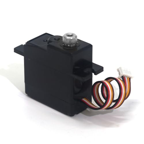Nettoppo Metallgetriebe Servo 5 Draht für 1603 1604 Sg1603 Sg1604 1/16 Rc Auto Upgrade Teile Zubehör von Nettoppo