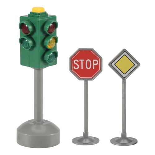 Nettoppo Mini Verkehrszeichen StraßEn Laterne mit Sound LED Kinder Ampel Laterne Modell Kinder Ampel Spielzeug Nettoppo Mini Verkehrszeichen StraßEn Laterne mit Sound LED Kinder Ampel Laterne Modell Kinder Ampel Spielzeug von Nettoppo