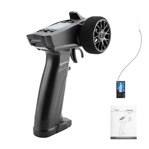 Nettoppo P32 Turbo Rennen 91803G-C 2.4G 4CH VT System LCD Display Radio Zender Afstands Bediening Met Ontvanger Voor Rc Auto Boot von Nettoppo