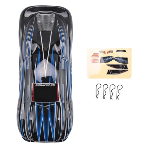 Nettoppo RC Auto Karosserie GehäUse Auto Abdeckung HüLle Trim EB1006 für JLB Racing Cheetah 21101 1/10 RC Auto ZubehöR Teile Satz von Nettoppo