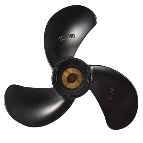 Nettoppo Schiffsmotor Propeller 7/8 / 8X7 1/2 58130-ZV1-840ZB, 5870 Geeignet für 4-Takt 5 PS BF5 AußEnbordmotor Nettoppo Schiffsmotor Propeller 7/8 / 8X7 1/2 58130-ZV1-840ZB, 5870 Geeignet für 4-Takt 5 PS BF5 AußEnbordmotor von Nettoppo