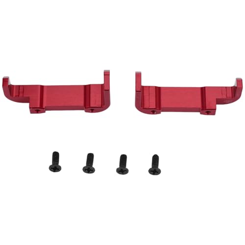 Nettoppo ZubehöR für RC Auto Batterie Schall Wand Halterung Passend für 144001 1/14 4WD RC Auto Teile, Rot von Nettoppo