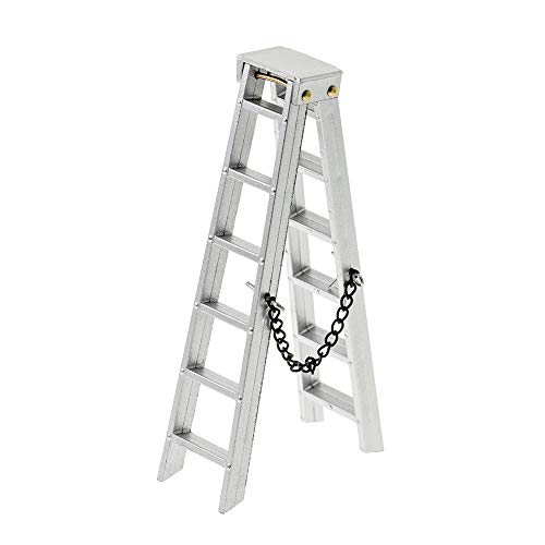 Nettoppo ZubehöR im MaßStab 1:10 Mini Klappbar Leiter für 1:10 RC Crawler Auto für TRX4 Axial SCX10 AXI03007, 100 Mm Nettoppo ZubehöR im MaßStab 1:10 Mini Klappbar Leiter für 1:10 RC Crawler Auto für TRX4 Axial SCX10 AXI03007, 100 Mm von Nettoppo