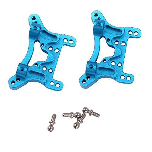 Nettoppo für Upgrade Metall Stoß DäMpfer Platte A959-B A949 A959 A969 A979 K929 RC Auto Teile, Blau von Nettoppo