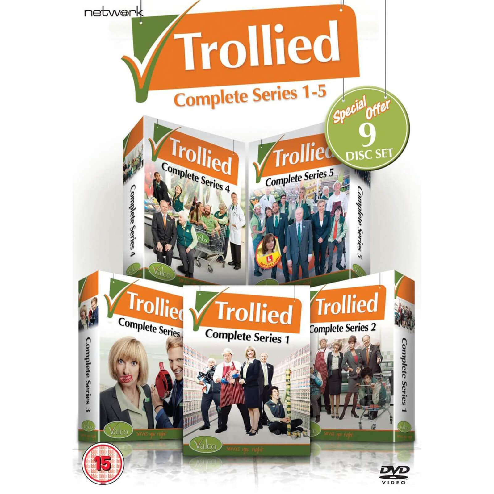 Trollied: Vollständige Serie 1-5 von Network