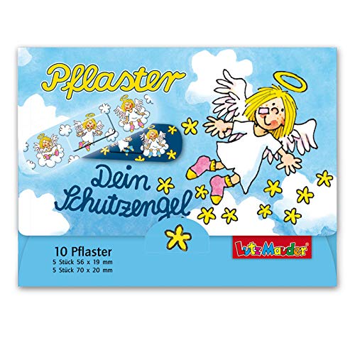 Neu: 10 Kinderpflaster * Schutzengel * von Lutz Mauder | 14618 | Pflaster Pflasterbriefchen Kinder Krankenhaus Engel Himmel Heftpflaster von Neu: