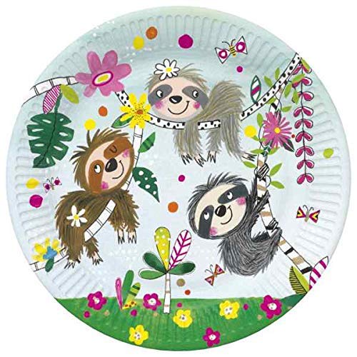 Neu: 8 Teller * Faultiere * für Kindergeburtstag und Motto-Party | Urwald Wald Faultier Tier Mottoparty Kinder Kindergeburtstag faul Tiere Geburtstag Mottoparty Partyteller Pappteller Neu: 8 Teller * Faultiere * für Kindergeburtstag und Motto-Party | Urwald Wald Faultier Tier Mottoparty Kinder Kindergeburtstag faul Tiere Geburtstag Mottoparty Partyteller Pappteller von Neu: