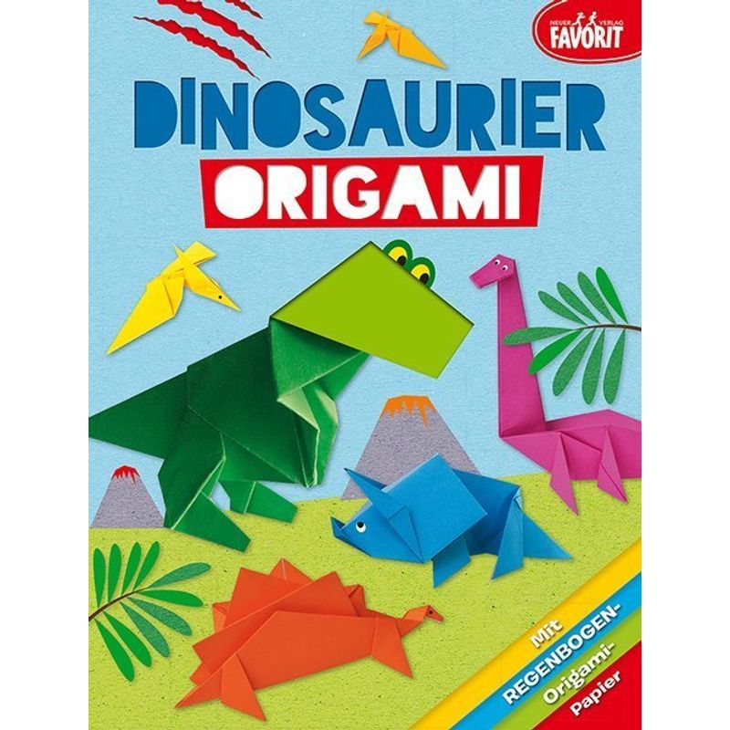 Dinosaurier-Origami von Neuer Favorit Verlag
