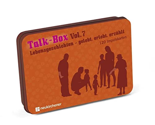 Neukirchener Verlag Talk-Box Vol. 7 - Lebensgeschichten - gelebt, erlebt, erzählt: 120 Impulskarten von Neukirchener Verlag