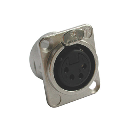 Neutrik NC4FD-L-1 silver XLR-Stecker Neutrik NC4FD-L-1 silver XLR-Stecker von Neutrik