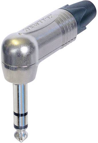 Neutrik NP3RX Klinken-Steckverbinder 6.35mm Stecker, gewinkelt Polzahl (num): 3 Stereo Silber 1St. von Neutrik