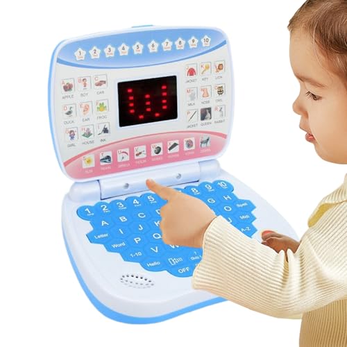 Bildungslaptop für Kinder - Lerngeräte, interaktiver Spielzeugcomputer | Frühes Lerngerät, Musical Keyboard Toy, Tat Play Gadget, Cognitive Skill Enhancer, Vorschulbildungsinstrument, Portab, Portab Bildungslaptop für Kinder - Lerngeräte, interaktiver Spielzeugcomputer | Frühes Lerngerät, Musical Keyboard Toy, Tat Play Gadget, Cognitive Skill Enhancer, Vorschulbildungsinstrument, Portab, Portab von NevPuose