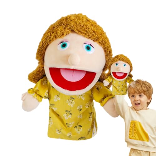 Family Puppet Toys - Story Puppet Set, Kinderpuppenkollektion | Großmutter Handpuppet, Puppenspiel -Erzählen, Rollenspielpuppe verstärkt die Kommunikation, weiche Rollenspielpuppe für das Lernen, EDU von NevPuose
