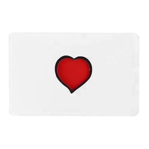 Flick the Heart Magic Trick - Romantisches Illusionsspielzeug, Handspielsleiste | Magier-Geständnisleistung, Mentalismus-Requisite, Nahaufnahme, Street Entertainment Tool, emotionale Bühne enthüllen Flick the Heart Magic Trick - Romantisches Illusionsspielzeug, Handspielsleiste | Magier-Geständnisleistung, Mentalismus-Requisite, Nahaufnahme, Street Entertainment Tool, emotionale Bühne enthüllen von NevPuose