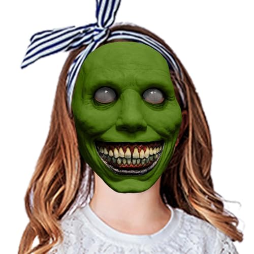 Lächelnder Teufel, realistische atmungsaktive Halloween-Maske, gruselige Maske, gruselige Maske – Halloween-Kostüm-Party-Requisiten, gruselige Dekoration, Horror-Maske, lächelnder Teufel, realistische Lächelnder Teufel, realistische atmungsaktive Halloween-Maske, gruselige Maske, gruselige Maske – Halloween-Kostüm-Party-Requisiten, gruselige Dekoration, Horror-Maske, lächelnder Teufel, realistische von NevPuose